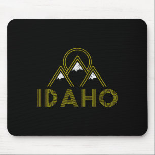 Idaho Retro Vintage Bergen Wandelen Souvenir Cadea Muismat