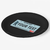 Idaho Sasquatch License Bord (Gekanteld)