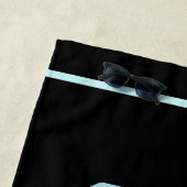 Idaho Sasquatch License Bord Strandlaken (In situ)