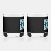Idaho Sasquatch License Bord Whisky Glas (Rechts)