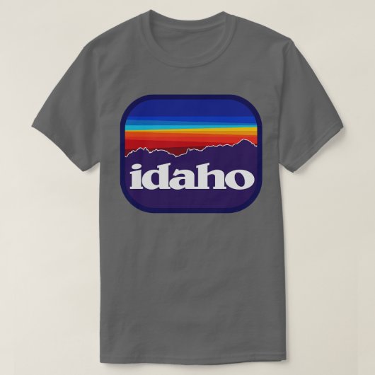 Idaho Sawtooths TShirt (Design devant)