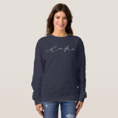 Idaho Script Sweatshirt de l'État féminin (Devant entier)