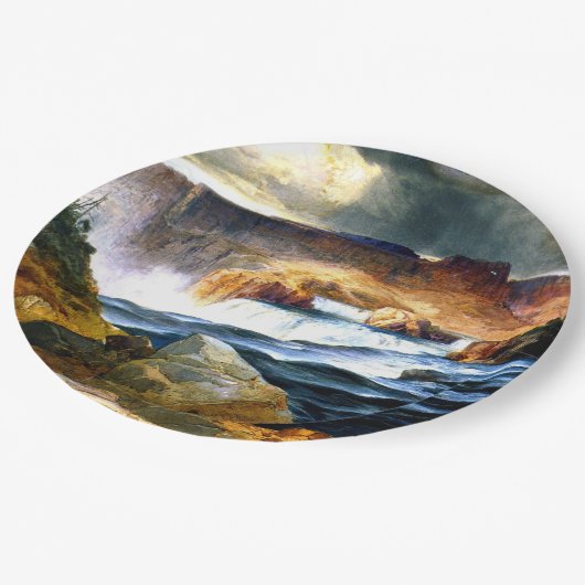 Idaho, Shoshone Herfsten, Snake River Papieren Bordje (Gekanteld)