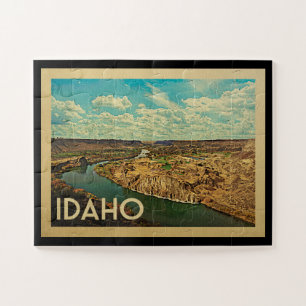 Idaho Snake River Canyon Vintage Travel Legpuzzel