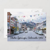 Idaho Springs Colorado Briefkaart (Voorkant / Achterkant)