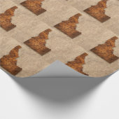 Idaho Spud Map Cadeaupapier (Hoek)
