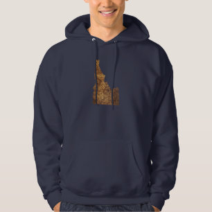 Idaho Spud Map Hoodie