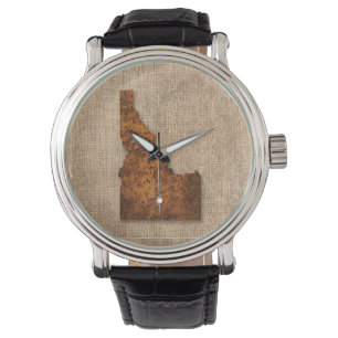 Idaho Spud Map Horloge