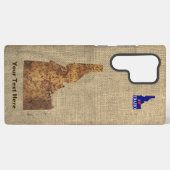Idaho Spud Map Samsung Galaxy Hoesje (Achterkant horizontaal)