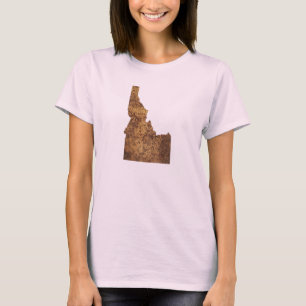 Idaho Spud Map T-shirt