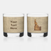 Idaho Spud Map Whisky Glas (Achterkant)