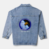 Idaho Spudnik Satellite Mission Patch Sierkussen Denim Jacket (Achterkant)