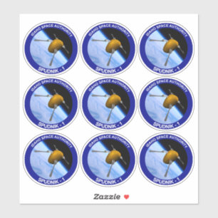 Idaho Spudnik Satellite Mission Patch Sticker