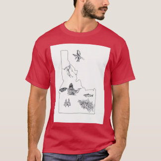 Idaho staat 2 t-shirt