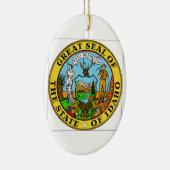 Idaho State Seal Keramisch Ornament (Rechts)