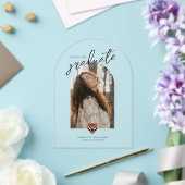 Idaho State University Bengaals Spirit Design Acryl Uitnodigingen (Insitu (Huwelijk))