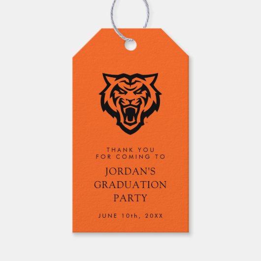 Idaho State University Bengaals Spirit Design Cadeaulabel (Voorkant)