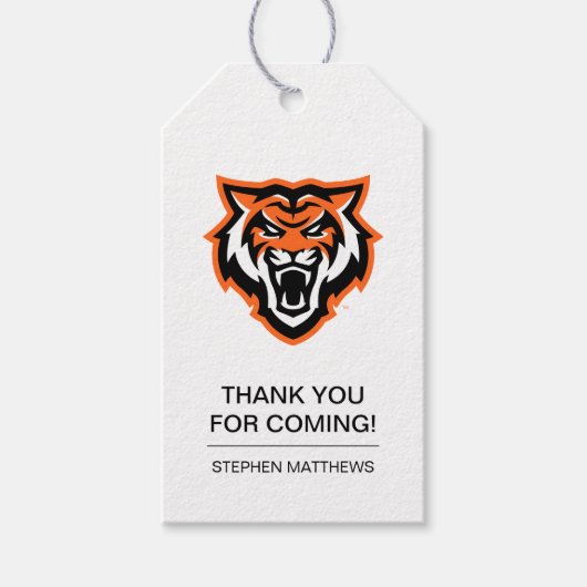 Idaho State University Bengaals Spirit Design Cadeaulabel (Voorkant)