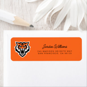 Idaho State University Bengaals Spirit Design Etiket