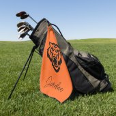 Idaho State University Bengaals Spirit Design Golfhanddoek (Groen)