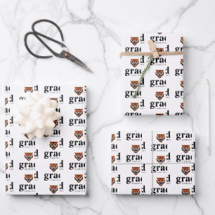 Idaho State University Bengaals Spirit Design Inpakpapier Vel
