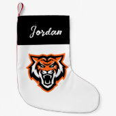 Idaho State University Bengaals Spirit Design Kleine Kerstsok (Voorkant)