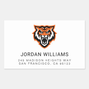 Idaho State University Bengaals Spirit Design Rechthoekige Sticker