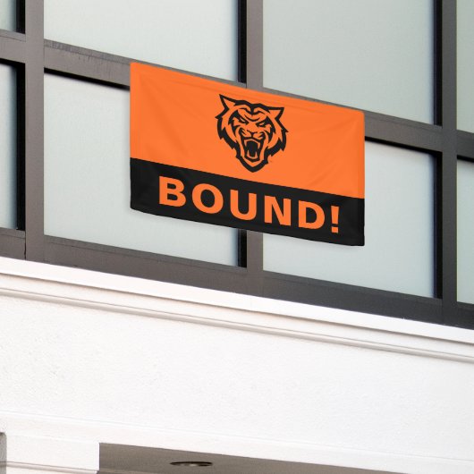 Idaho State University Bengaals Spirit Design Spandoek (Buitenkant Gebouw)