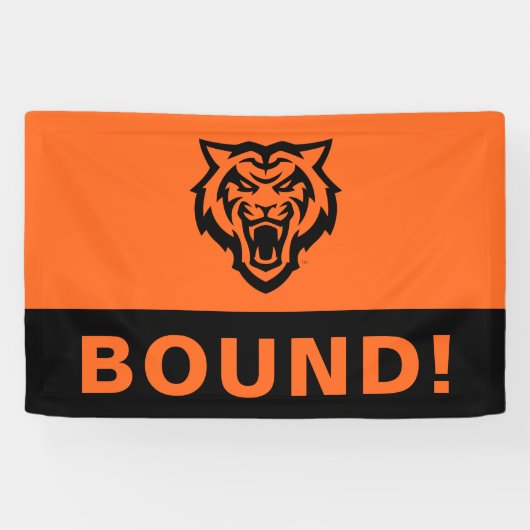 Idaho State University Bengaals Spirit Design Spandoek (Horizontaal)