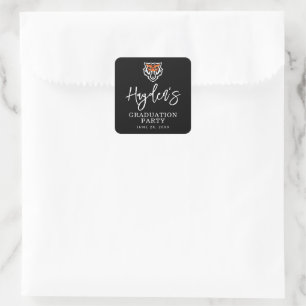 Idaho State University Bengaals Spirit Design Vierkante Sticker
