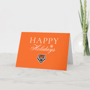 Idaho State University Bengals Spirit Design Feestdagen Kaart