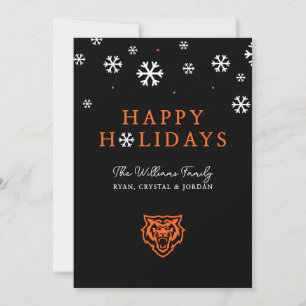 Idaho State University Bengals Spirit Design Feestdagenkaart