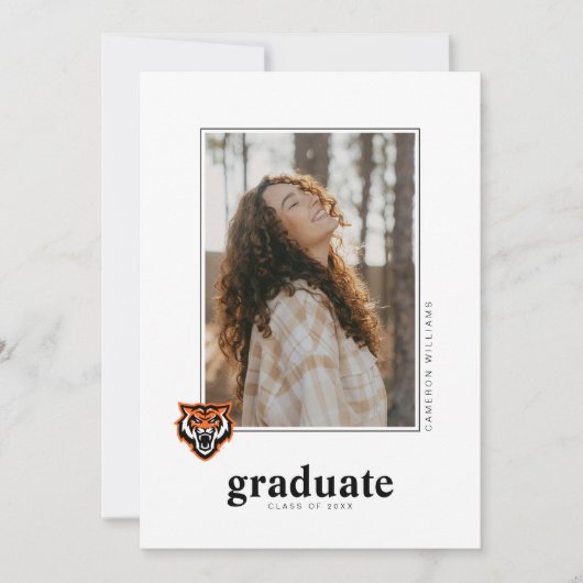 Idaho State University Bengals Spirit Ontwerp Aankondiging (Voorkant)