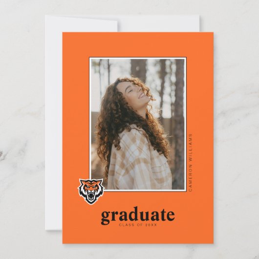 Idaho State University Bengals Spirit Ontwerp Aankondiging (Voorkant)