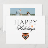 Idaho State University Bengals Spirit Ontwerp Feestdagenkaart (Voorkant / Achterkant)