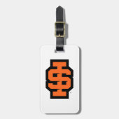 Idaho State University Bold Bengaals Logo Bagagelabel (Voorkant verticaal)