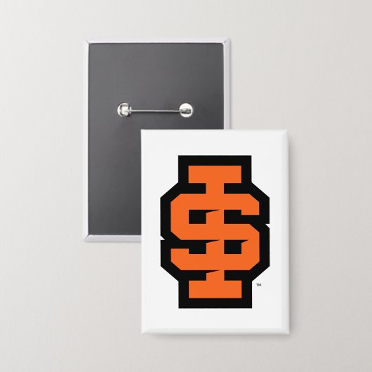 Idaho State University Bold Bengaals Logo Button (Voorkant / Achterkant)
