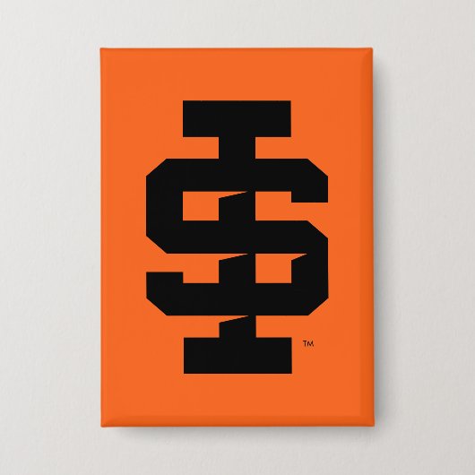 Idaho State University Bold Bengaals Logo Button (Voorkant)