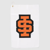 Idaho State University Bold Bengaals Logo Golfhanddoek (Voorkant)