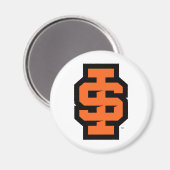 Idaho State University Bold Bengaals Logo Magneet (Voorkant / Achterkant)