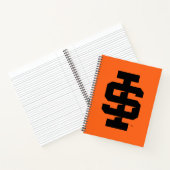Idaho State University Bold Bengaals Logo Notitieboek (Binnen)