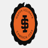 Idaho State University Bold Bengaals Logo Ornament Kaart (Rechts)