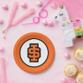 Idaho State University Bold Bengaals Logo Papieren Bordje (Feest)