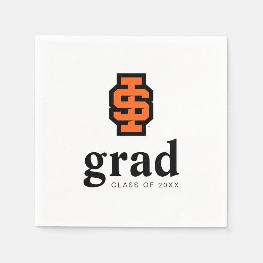 Idaho State University Bold Bengaals Logo Servet (Voorkant)