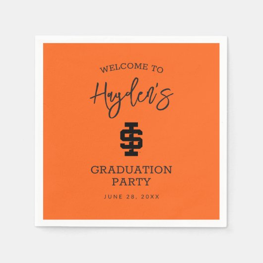 Idaho State University Bold Bengaals Logo Servet (Voorkant)