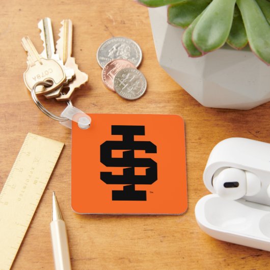 Idaho State University Bold Bengaals Logo Sleutelhanger (Bureau)