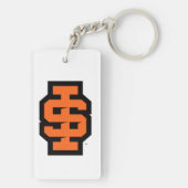 Idaho State University Bold Bengaals Logo Sleutelhanger (achterkant)