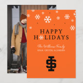 Idaho State University Dappere Bengalen Logo Feestdagenkaart (Voorkant / Achterkant)