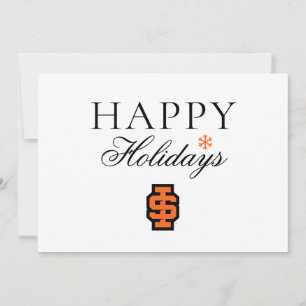 Idaho State University Dappere Bengalen Logo Feestdagenkaart