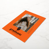 Idaho State University Dappere Bengalen Logo Folie Uitnodiging (Gedraaid)